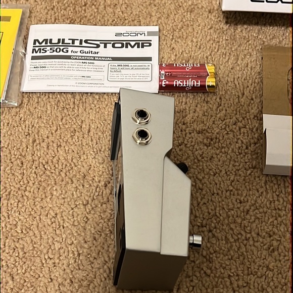 New Zoom MS-50G Guitar MultiStomp Pedal - Picture 5 of 8